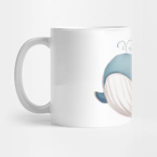 Cute Whale Drawing Mug